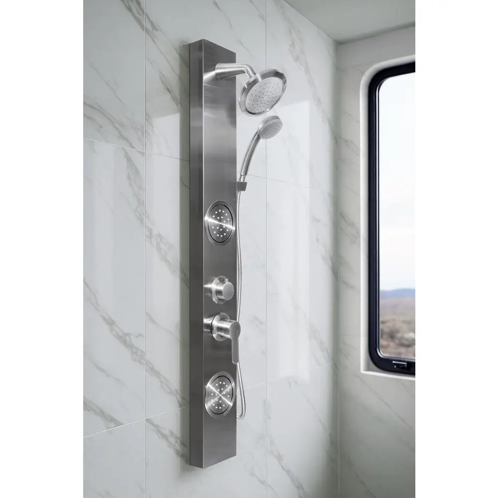 Dura Faucet Adjustable Shower Heads Shower System DF-SA914-SN - Bath Tub