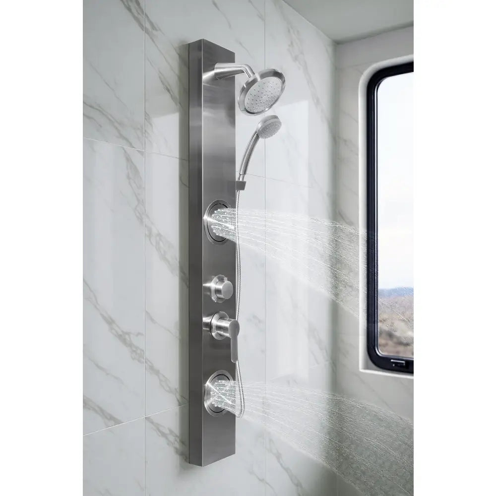Dura Faucet Adjustable Shower Heads Shower System DF-SA914-SN - Bath Tub