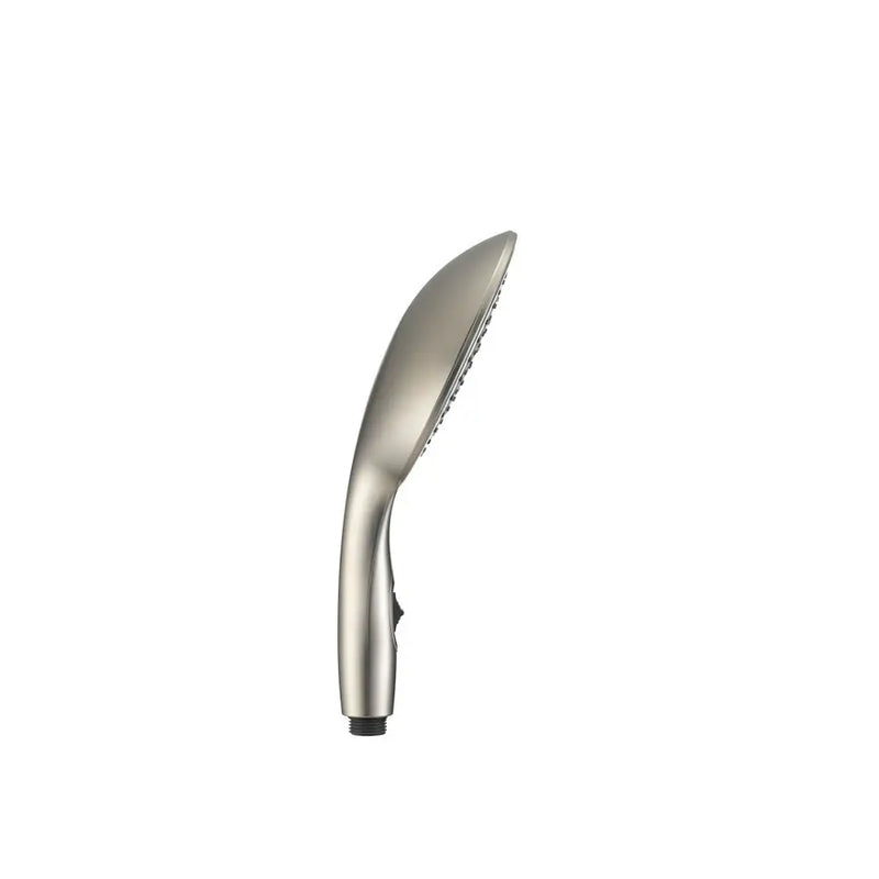 Dura Faucet Single Function Flow Head Shower Head DF-SA434-SN - Luxury Rain Wand Brushe