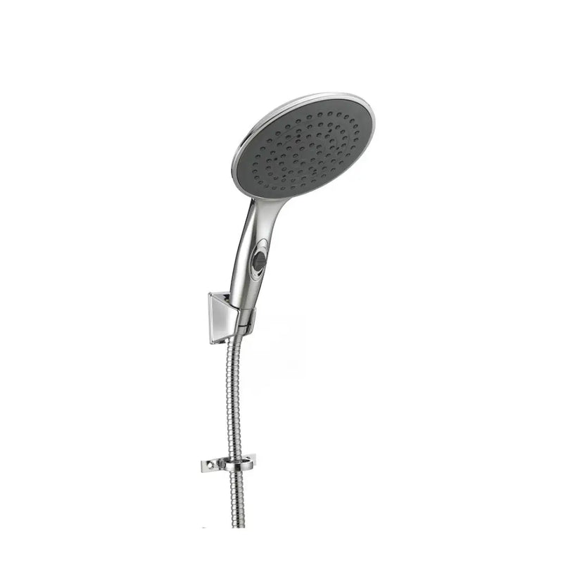 Dura Faucet Single Function Flow Head Shower Head DF-SA434K-CP - Luxury Rain Wand Hose