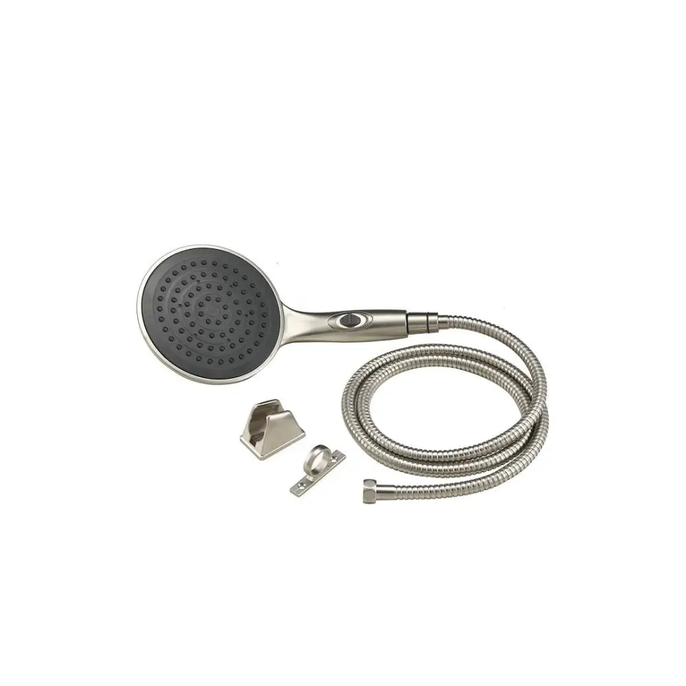 Dura Faucet Single Function Flow Head Shower Head DF-SA434K-SN - Luxury Rain Wand Hose
