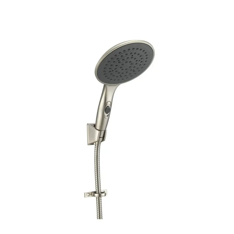 Dura Faucet Single Function Flow Head Shower Head DF-SA434K-SN - Luxury Rain Wand Hose