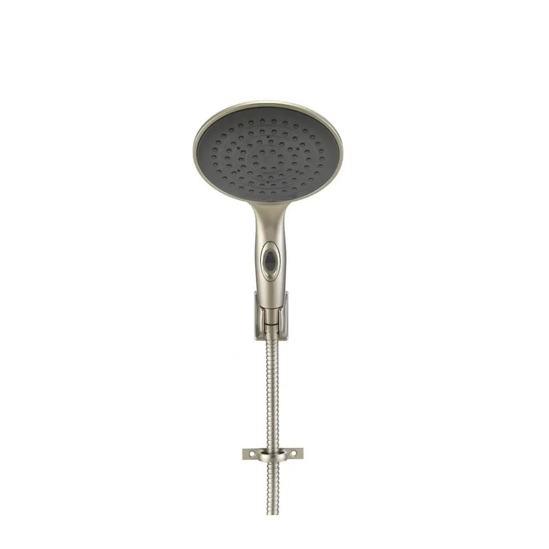 Dura Faucet Single Function Flow Head Shower Head DF-SA434K-SN - Luxury Rain Wand Hose