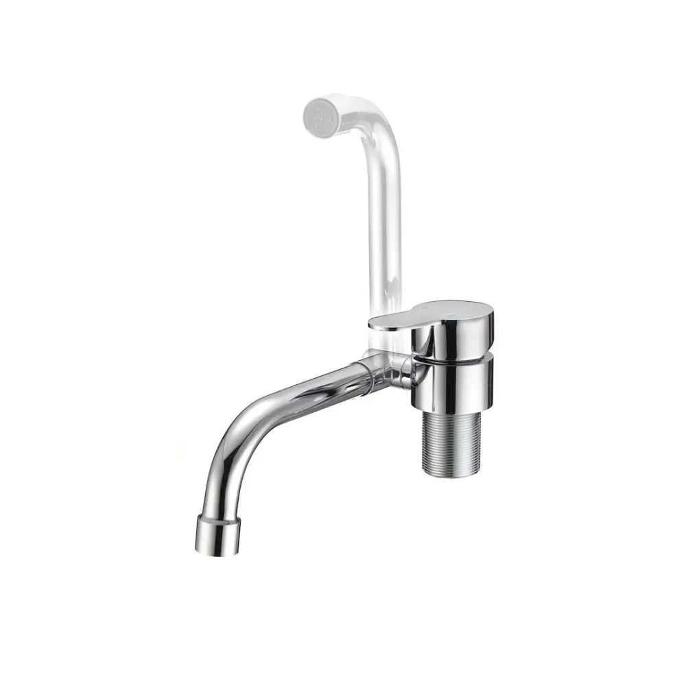 Dura Faucet Used For RV Kitchen DF-MK510H-CP - Chrome Folding