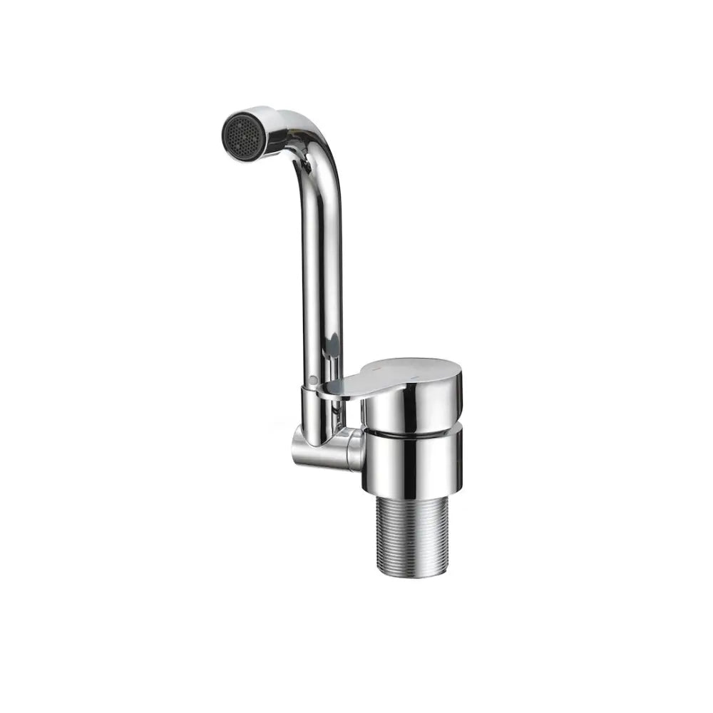 Dura Faucet Used For RV Kitchen DF-MK510H-CP - Chrome Folding