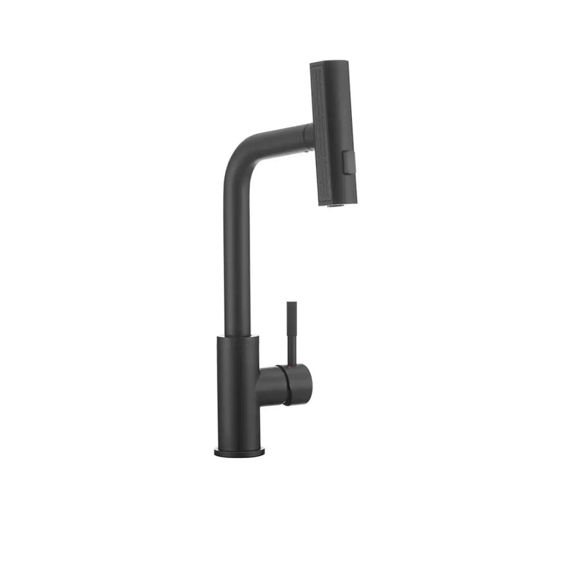 Dura Faucet Used For RV Kitchen DF-MK511X-MB - Rainfall Pull-Down Fauce