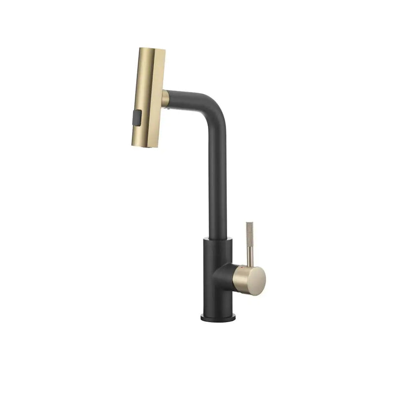 Dura Faucet Used For RV Kitchen DF-MK511X-MBMG - Rainfall Pull-Down Fauce