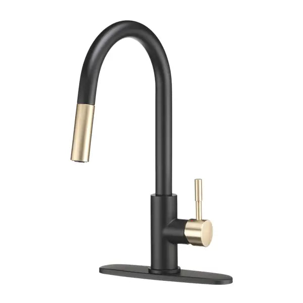 Dura Faucet Used For RV Kitchen DF-MK530SLK-MBMG - Pull-Down Mbmg
