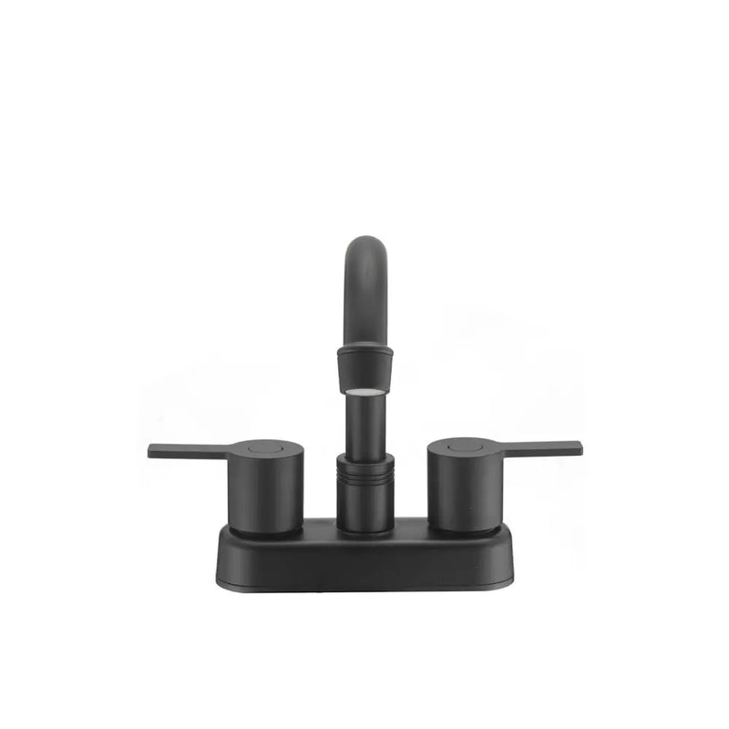 Dura Faucet Used For RV Kitchen DF-PB155M-MB - Modern Arc Spout Bar MA