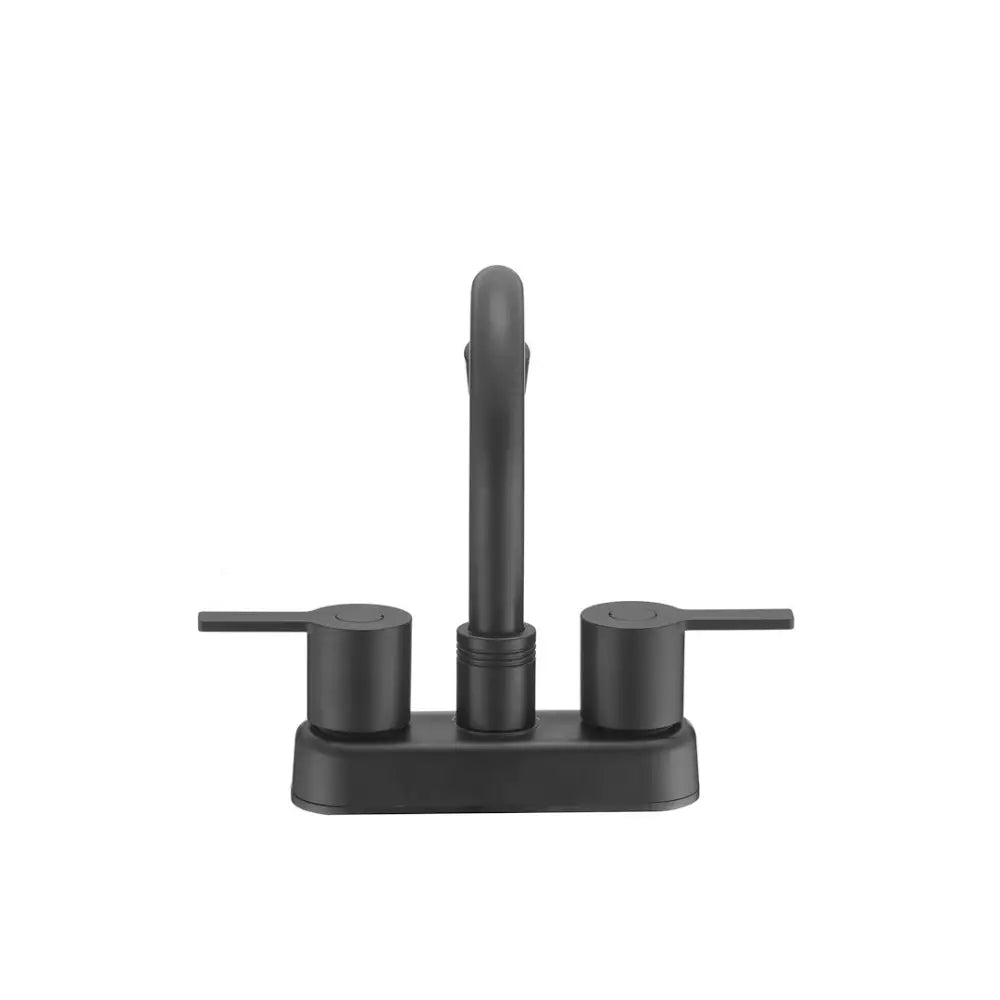 Dura Faucet Used For RV Kitchen DF-PB155M-MB - Modern Arc Spout Bar MA