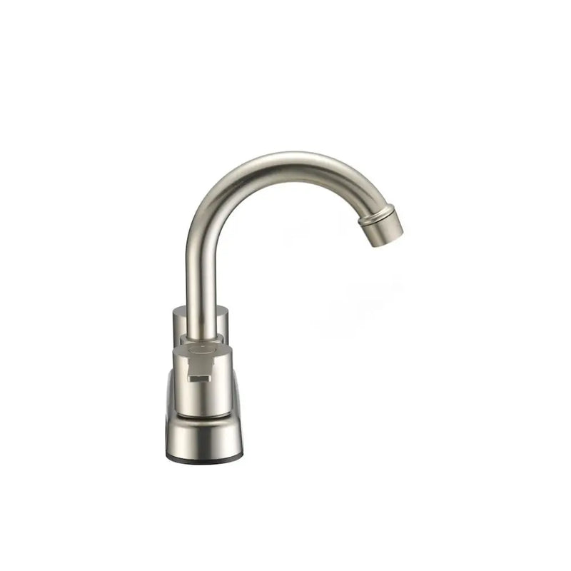 Dura Faucet Used For RV Kitchen DF-PB155M-SN - Modern Arc Spout Bar BR