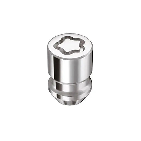 Shiny silver wheel lock from Durable 4 Pack 12X1.5 Con Whl Lok for easy use