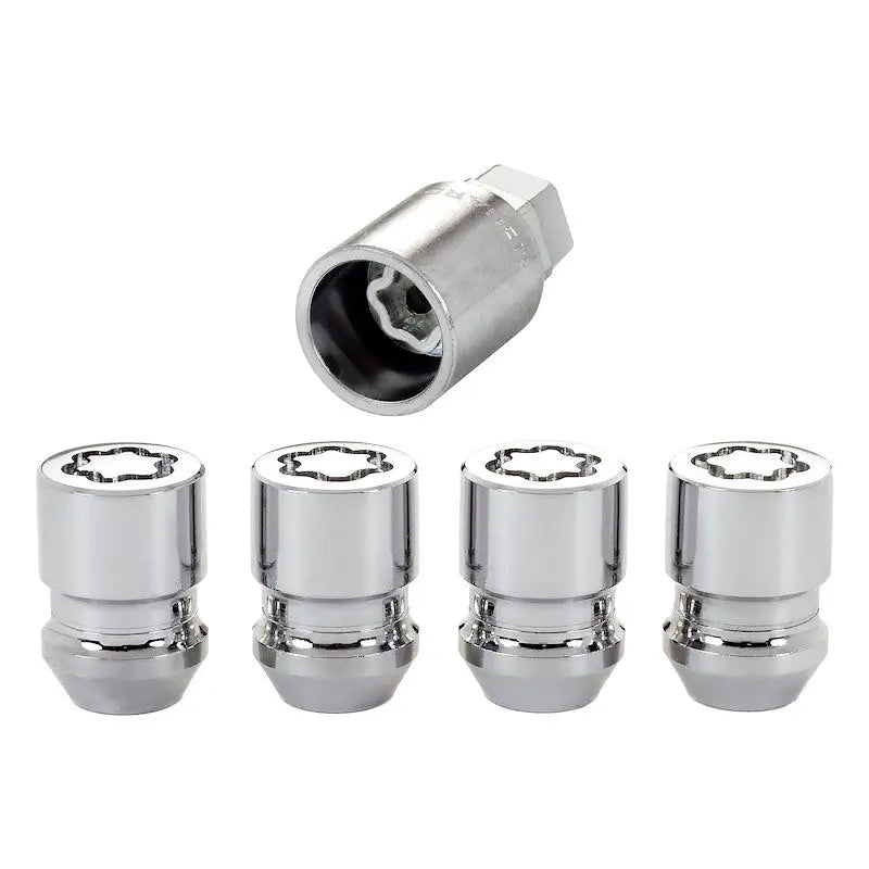 Durable 4 Pack 12X1.5 Wheel Lock Set for Easy Use with Whl Lok and Con Whl Lok