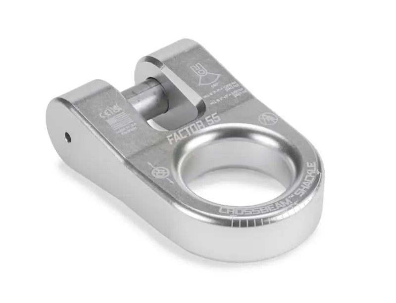 Factor 55 0005405 Crossbeam Shackle Silver Quality winch cable shackle from Factor 55