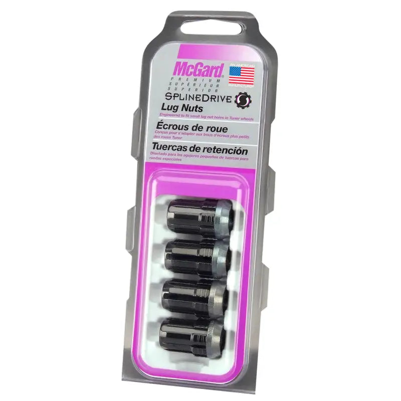 MCGARD 65357BK LUG NUT PK/4 12X1.5 BLACK