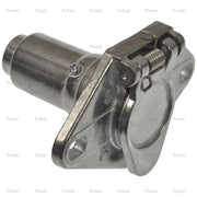 Pollak 11609E 6-Way Die-Cast Connector Quality trailer wiring connector from Pollak
