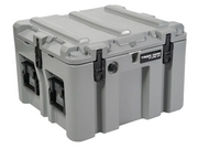 Gray hard-sided storage case with black latches for Durable Truck Gear STRCS80 TGR