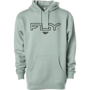Fly Edge Hoodie Dusty Sage Xl - FLY RACING