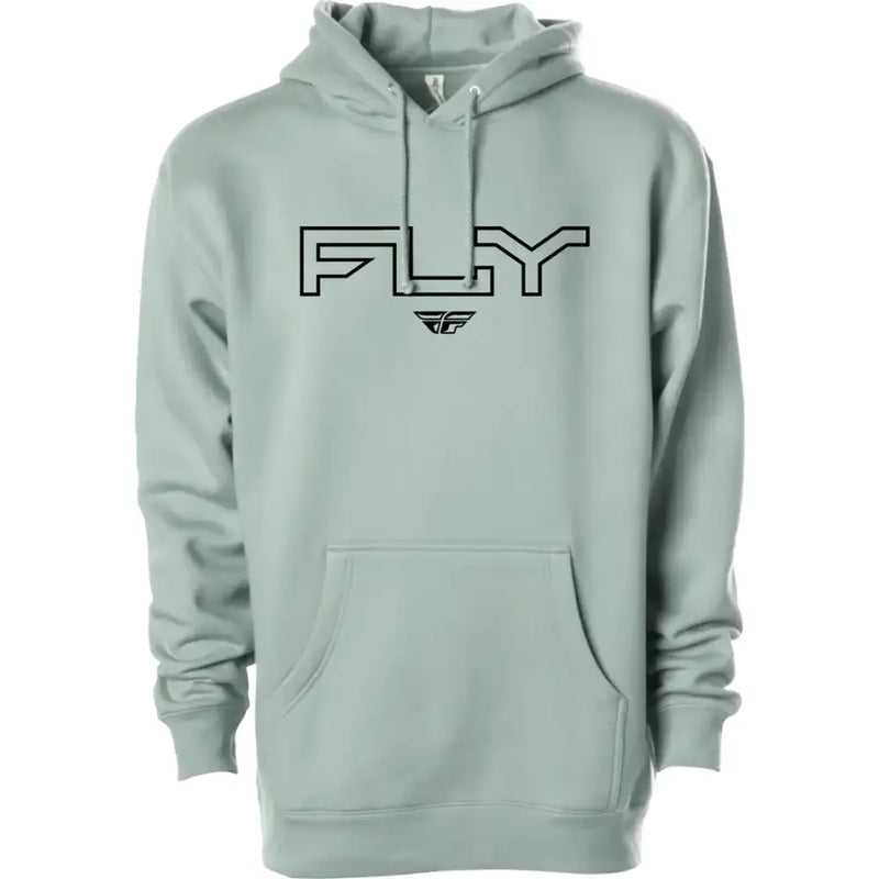 Fly Edge Hoodie Dusty Sage Xl - FLY RACING