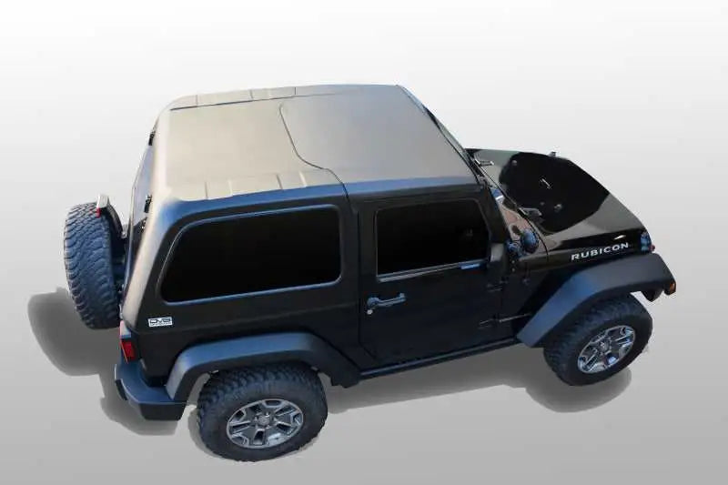 DV8 Offroad 07-18 Jeep Wrangler JK 2 Piece Fast Back Hard Top 2 Door 