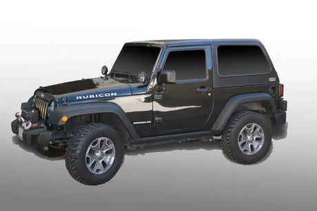 DV8 Offroad 07-18 Jeep Wrangler JK 2 Piece Fast Back Hard Top 2 Door 