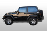 DV8 Offroad 07-18 Jeep Wrangler JK 2 Piece Fast Back Hard Top 2 Door 