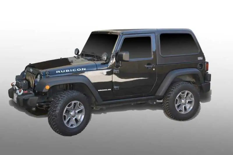 DV8 Offroad 07-18 Jeep Wrangler JK 2 Piece Fast Back Hard Top 2 Door 