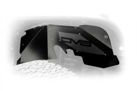 DV8 Offroad DV8 Offroad 07-18 Jeep Wrangler JK Front Aluminum Inner Fender - Black