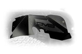 DV8 Offroad 07-18 Jeep Wrangler JK Front Aluminum Inner Fender - Black 