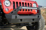 DV8 Offroad 07-18 Jeep Wrangler JK/JL Front Stubby Bumper 