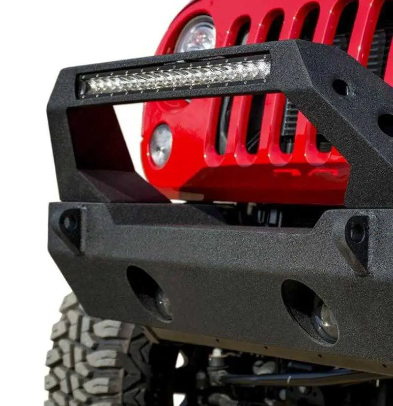 DV8 Offroad DV8 Offroad 07-18 Jeep Wrangler JK/JL Front Stubby Bumper