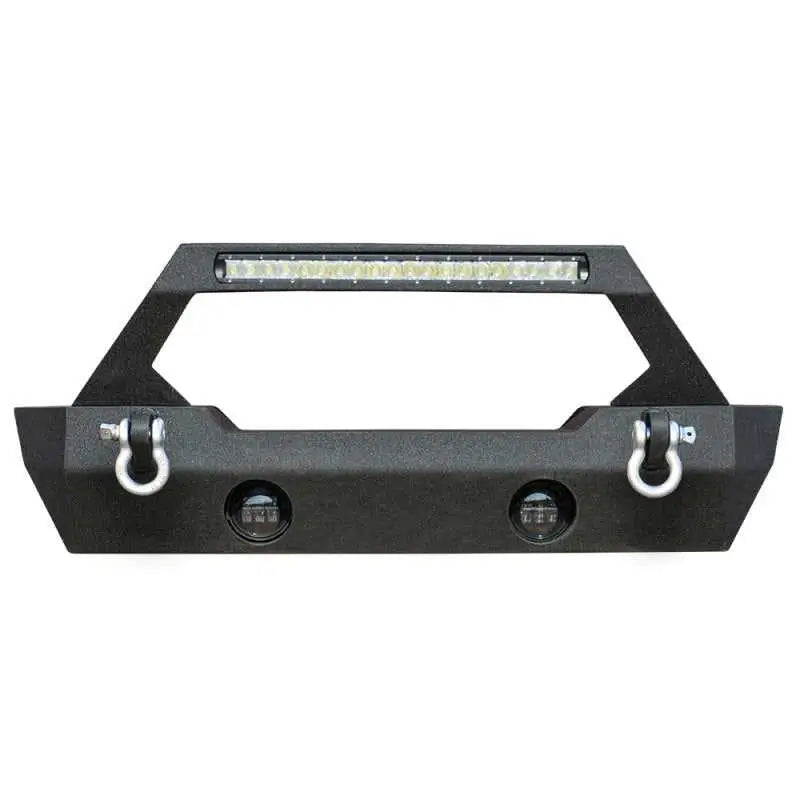 DV8 Offroad 07-18 Jeep Wrangler JK/JL Front Stubby Bumper 