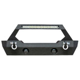DV8 Offroad 07-18 Jeep Wrangler JK/JL Front Stubby Bumper 