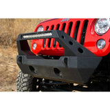 DV8 Offroad 07-18 Jeep Wrangler JK/JL Front Stubby Bumper 