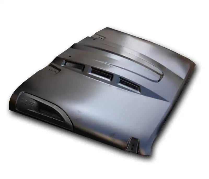DV8 Offroad DV8 Offroad 07-18 Jeep Wrangler JK Metal Heat Dispersion Hood - Primer Black