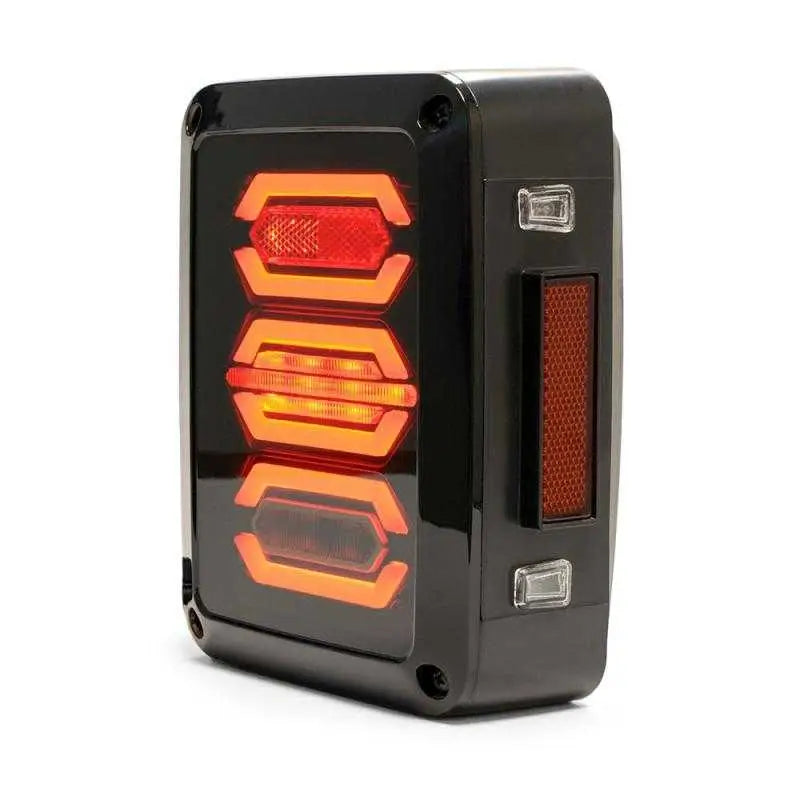 DV8 Offroad 07-18 Jeep Wrangler JK Octagon LED Tail Light 