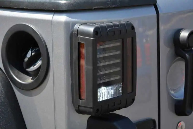 DV8 Offroad 07-18 Jeep Wrangler JK Octagon LED Tail Light 