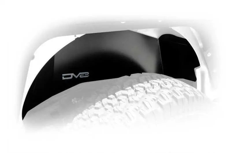 DV8 Offroad DV8 Offroad 07-18 Jeep Wrangler JK Rear Aluminum Inner Fender - Black