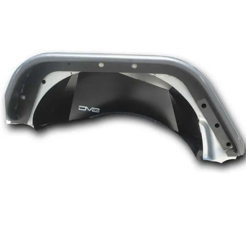 DV8 Offroad 07-18 Jeep Wrangler JK Rear Aluminum Inner Fender - Black 