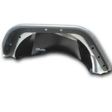 DV8 Offroad 07-18 Jeep Wrangler JK Rear Aluminum Inner Fender - Black 