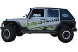 DV8 Offroad 07-18 Jeep Wrangler JK Rock Slider Steps (4 Door Only) 