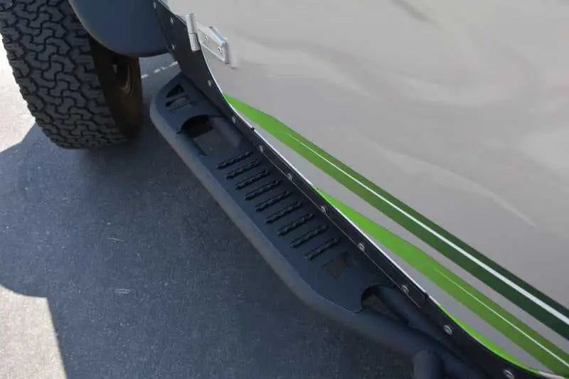 DV8 Offroad 07-18 Jeep Wrangler JK Rock Slider Steps (4 Door Only) 