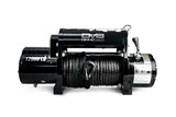DV8 Offroad 12000 LB Winch w/ Synthetic Line & Wireless Remote - Black 