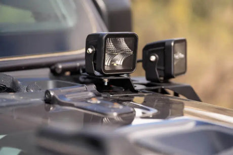 DV8 Offroad 18-22 Jeep Gladiator JT Cowl Light Bar Bracket - Truck & Automotive