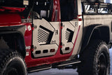 DV8 Offroad 18-22 Jeep Wrangler JL/JT Spec Series Half Doors - Front Set - Truck & Automotive
