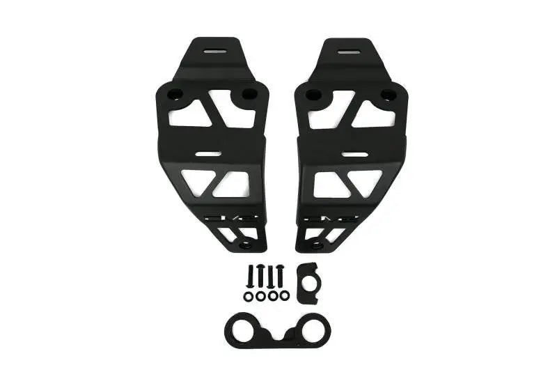 DV8 Offroad 20-22 Jeep JL 392/ JT Mojave Edition Dual Pod Light Mounts - Truck & Automotive