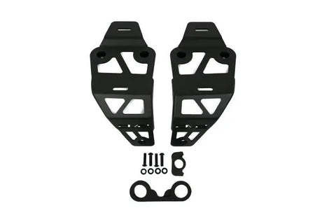 DV8 Offroad 20-22 Jeep JL 392/ JT Mojave Edition Dual Pod Light Mounts - Truck & Automotive