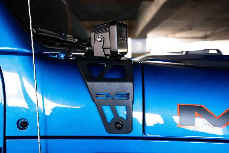 DV8 Offroad 20-22 Jeep JL 392/ JT Mojave Edition Dual Pod Light Mounts - Truck & Automotive