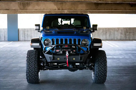 DV8 Offroad 20-22 Jeep JL 392/ JT Mojave Edition Dual Pod Light Mounts - Truck & Automotive