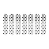 DV8 Offroad 2007-2018 Jeep JK Polished Grille Inserts - Bumpers